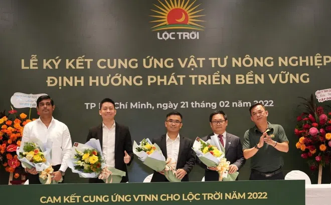 Tập đoàn Lộc Trời ký kết gói tín dụng 5. 000 tỷ đồng để cung cấp vật tư nông nghiệp