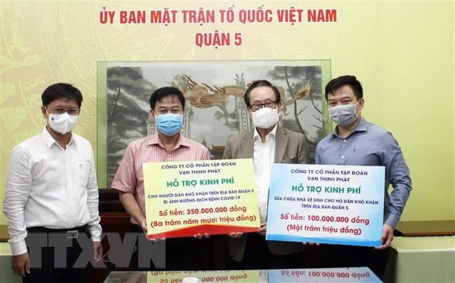 Tập đoàn Vạn Thịnh Phát tổ chức nhiều hoạt động hỗ trợ chống dịch Covid-19