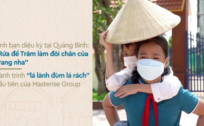 “Lá lành” Masterise Group nâng bước “đôi chân nghị lực”