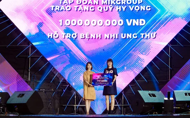MIKGroup tiếp tục hành trình thắp sáng “mặt trời hy vọng” cho “chiến binh nhí”