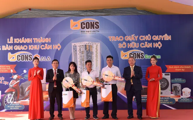Tập đoàn Bcons bàn giao 513 căn hộ dự án Bcons Sala cho khách hàng