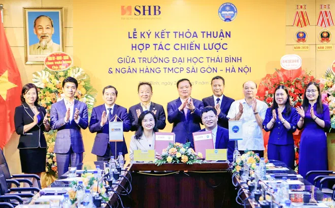 SHB hợp tác chiến lược với Đại học Thái Bình nâng cao chất lượng đào tạo và nguồn nhân lực