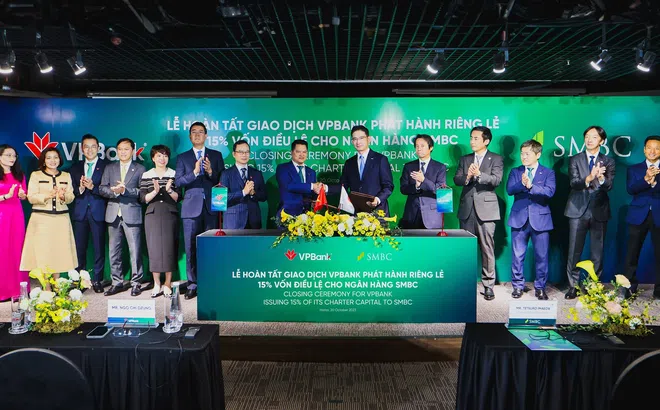 VPBank và SMBC chính thức về một nhà sau khi hoàn tất phát hành riêng lẻ