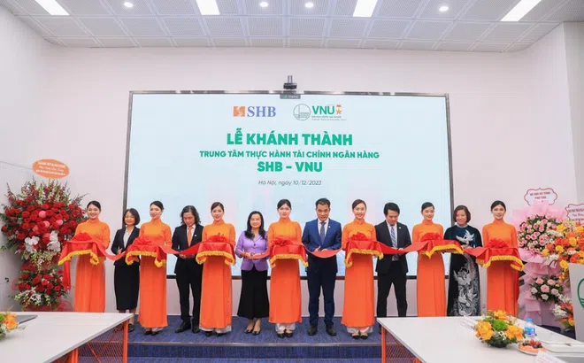 Khánh thành “Trung tâm thực hành Tài chính Ngân hàng SHB – VNU” tại Đại học Quốc gia Hà Nội