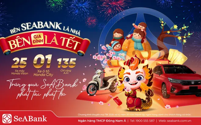 SeABank dành hơn 2 tỷ đồng tri ân khách hàng nhân dịp kỷ niệm 30 năm thành lập
