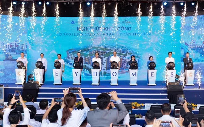 Khởi công trường liên cấp Meyschool Đoàn Thị Điểm tại Meyhomes Capital Phú Quốc