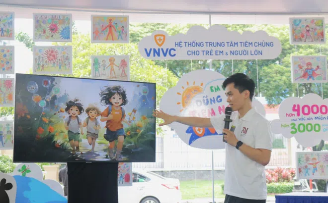 VNVC tổ chức cuộc thi vẽ về vắc xin cho trẻ em