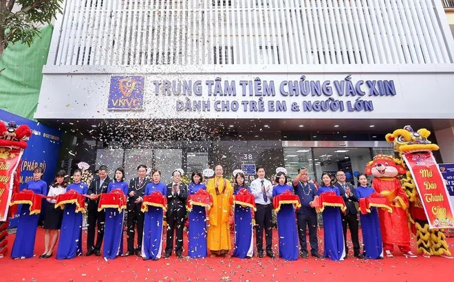 Khai trương trung tâm tiêm chủng VNVC tại Thái Nguyên