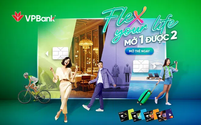 Tận hưởng trải nghiệm chi tiêu tự do cùng thẻ VPBank Flex