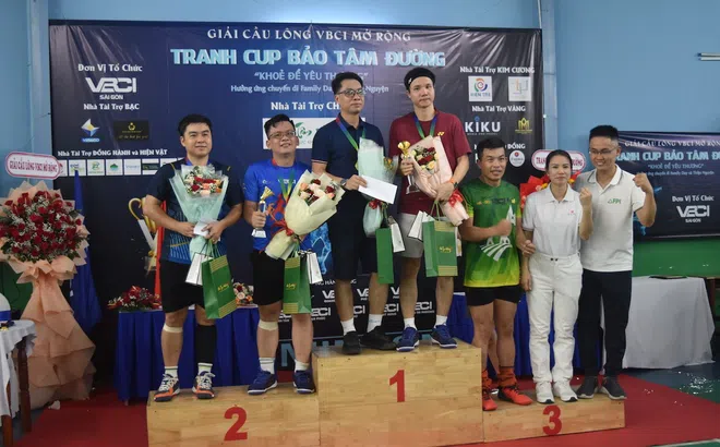 VBCI Sài Gòn tổ chức giải cầu lông mở rộng VBCI để từ thiện cho người già neo đơn