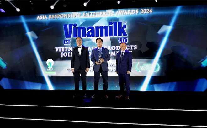 Vinamilk được vinh danh tại giải thưởng doanh nghiệp trách nhiệm Châu Á