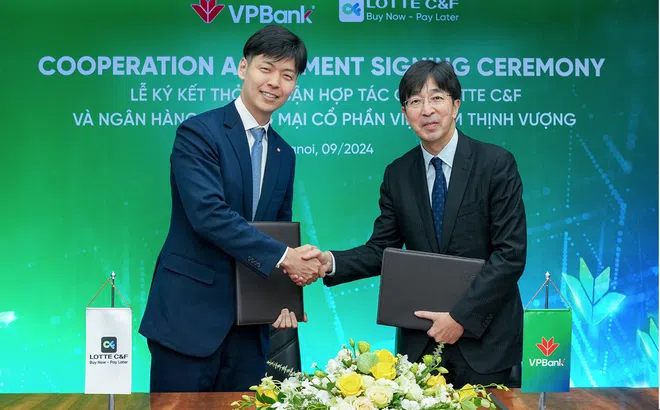 VPBank bắt tay hợp tác cùng LOTTE C&F hỗ trợ khách hàng “mua trước trả sau”