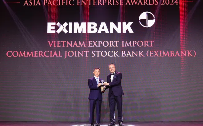 Eximbank nhận giải thưởng doanh nghiệp xuất sắc Châu Á 2024