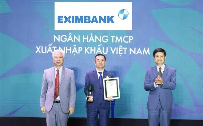 Eximbank nhận giải thưởng “Thương hiệu mạnh Việt Nam 2024”