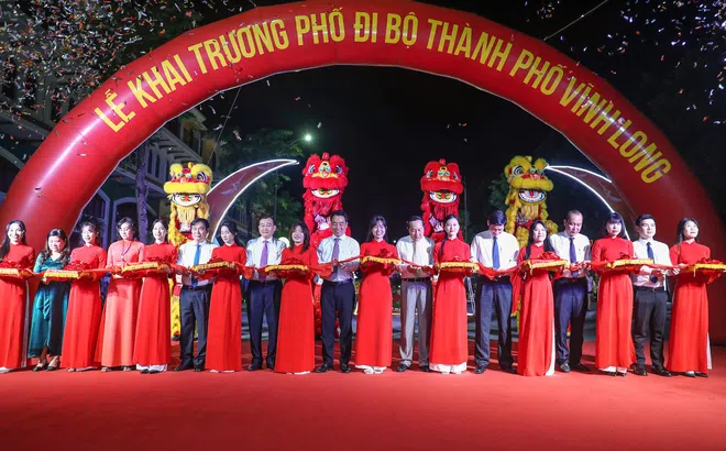 Vĩnh Long khai trương tuyến phố đi bộ tại dự án của T&T Group