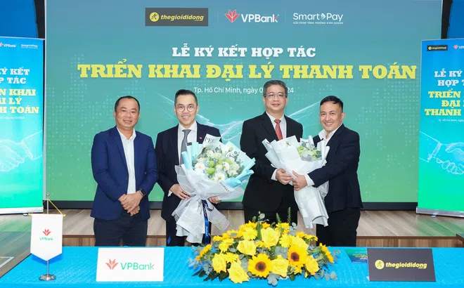 Hơn 3.000 điểm bán của Thế Giới Di Động trở thành đại lý thanh toán của VPBank