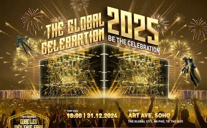 “Be the Celebration” – Chốt lịch đến nay lễ hội đón năm mới 2025 tại trung tâm mới