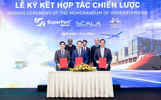 Việt Nam SuperPortTM và Trường ĐH Công nghệ Giao thông Vận tải hợp tác thành lập phòng thí nghiệm logistics, tăng cường nguồn nhân lực logistics Việt Nam