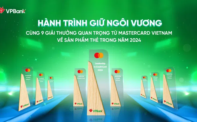 VPBank 5 năm liên tiếp được Mastercard vinh danh nhiều giải thưởng danh giá