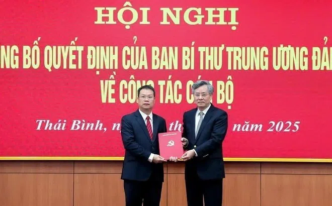 Chân dung ông Nguyễn Mạnh Hùng - tân Phó bí thư Tỉnh ủy Thái Bình