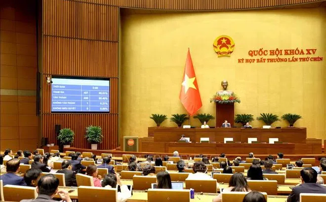 Quốc hội ban hành Nghị quyết về cơ cấu tổ chức của Chính phủ