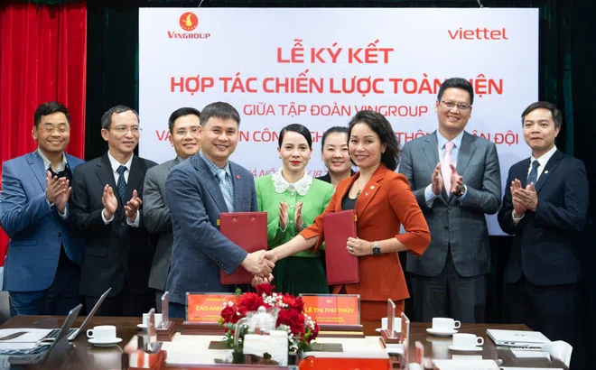 Vingroup và Viettel hợp tác toàn diện thúc đẩy chuyển đổi xanh và chuyển đổi số doanh nghiệp