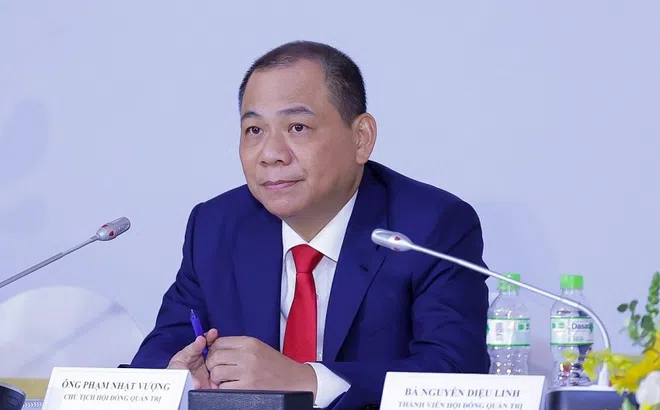 Cổ phiếu Vingroup tăng vọt, tài sản tỷ phú Phạm Nhật Vượng bùng nổ hàng trăm triệu USD mỗi ngày