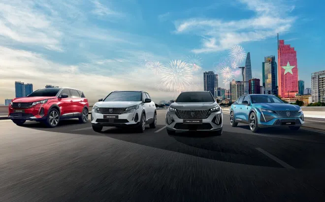 Peugeot ưu đãi đến 85 triệu đồng mừng đại lễ