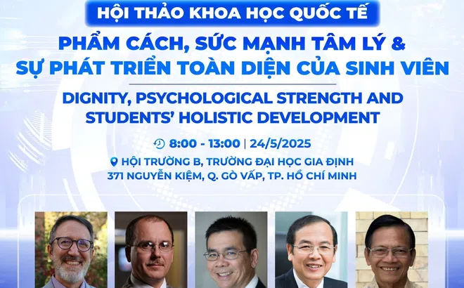 Kết nối tri thức, lan tỏa nhân văn: GDU và Quỹ Bông Hồng Nhỏ tổ chức hội thảo quốc tế về tâm lý học