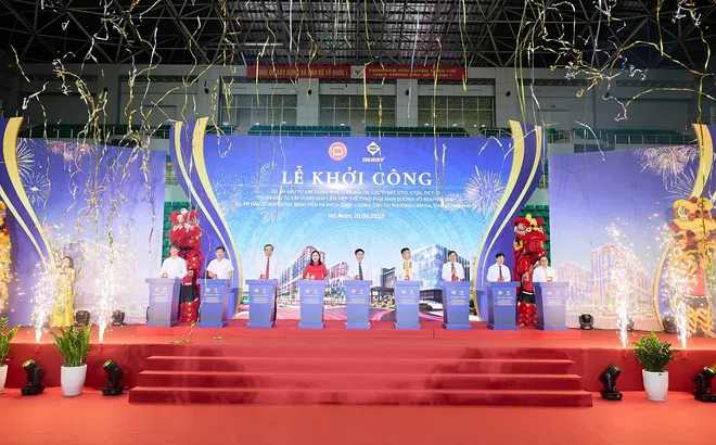 Sun Group khởi công 3 dự án nhà ở xã hội – khu liên hợp thể thao – bệnh viện đa khoa tại Hà Nam