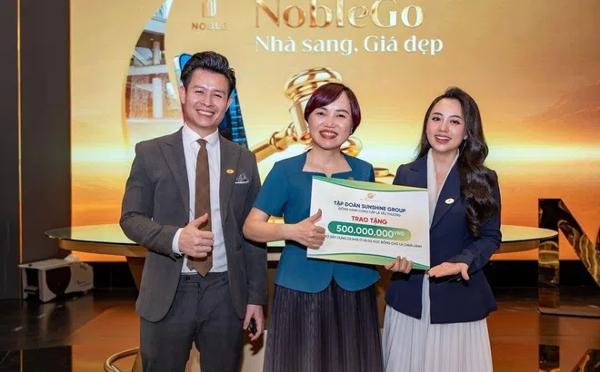 Sunshine Group livestream bất động sản, giảm giá 1 tỷ đồng cho khách hàng, trích 500 triệu đồng/phiên làm thiện nguyện