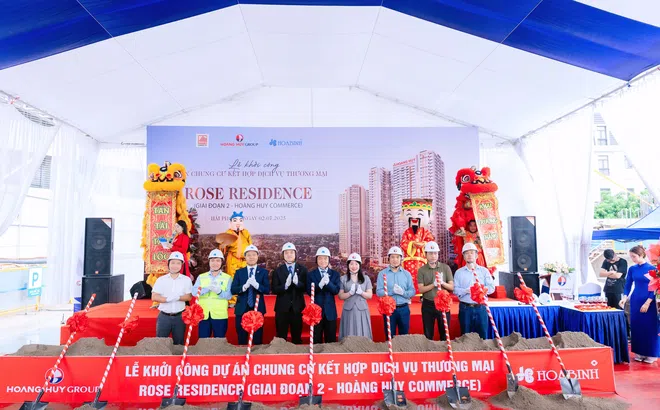 Tập đoàn Xây dựng Hòa Bình khởi công dự án 1.400 tỷ đồng tại Hải Phòng