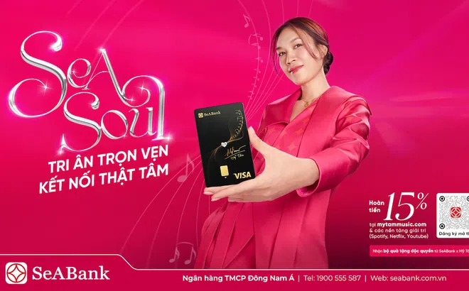 SeABank kết hợp cùng ca sĩ Mỹ Tâm ra mắt thẻ Visa SeASoul 2in1 - Trải nghiệm tài chính đầy cảm xúc