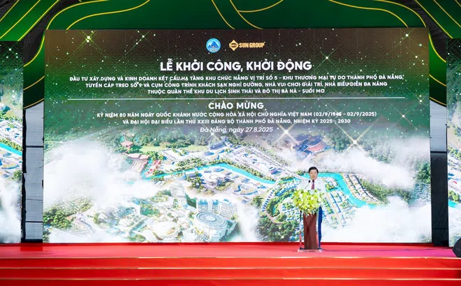 Đà Nẵng cùng Sun Group khởi động khu thương mại tự do đầu tiên tại chân núi Bà Nà