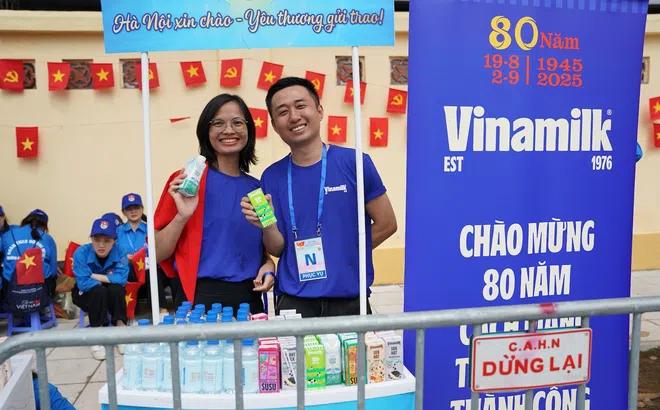 Gần 1 triệu sản phẩm Vinamilk tiếp sức cho đại lễ kỷ niệm 80 Quốc khánh 2/9