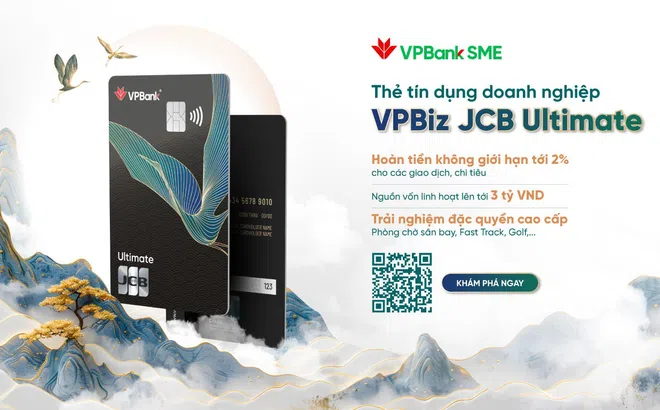 Thẻ tín dụng cung cấp đặc quyền đẳng cấp quốc tế dành cho lãnh đạo doanh nghiệp