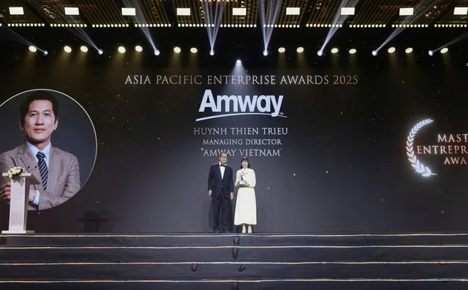 Tổng giám đốc Amway Việt Nam vinh dự được trao giải thưởng Doanh nhân xuất sắc châu Á 2025