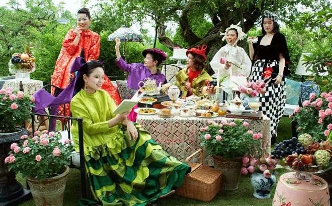 Nét Việt muôn nơi tôn vinh bản sắc phụ nữ Việt trong không gian trà chiều Anh quốc