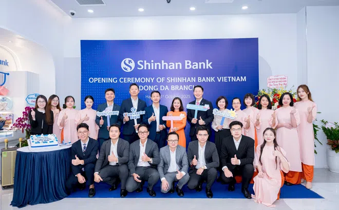 Ngân hàng Shinhan khai trương chi nhánh Đống Đa, mở rộng mạng lưới lên 56 điểm giao dịch trên toàn quốc