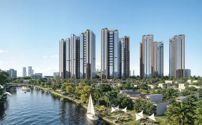 Giải mã vị trí “tam cận huyết mạch” ven sông, lợi thế định hình giá trị Sunshine Sky City tại khu Nam Sài Gòn