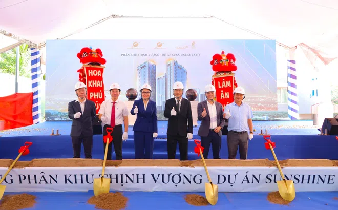 Sunshine Group khởi công Phân khu Thịnh Vượng, tăng tốc hoàn thiện toàn dự án Sunshine Sky City