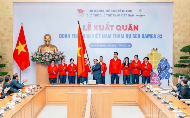 Đoàn Thể thao Việt Nam sẵn sàng cho SEA Games 33 với sự đồng hành của các tổ chức và doanh nghiệp