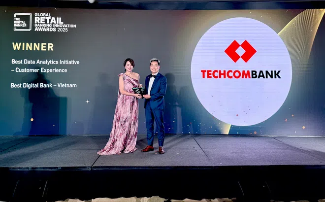Techcombank ba năm liên tiếp là “ngân hàng số tốt nhất Việt Nam” do The Digital Banker bình chọn