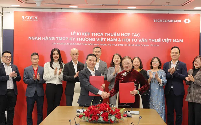 Techcombank bắt tay Hội Tư vấn Thuế Việt Nam, đồng hành cùng hơn 5 triệu hộ kinh doanh trước bước ngoặt chính sách thuế