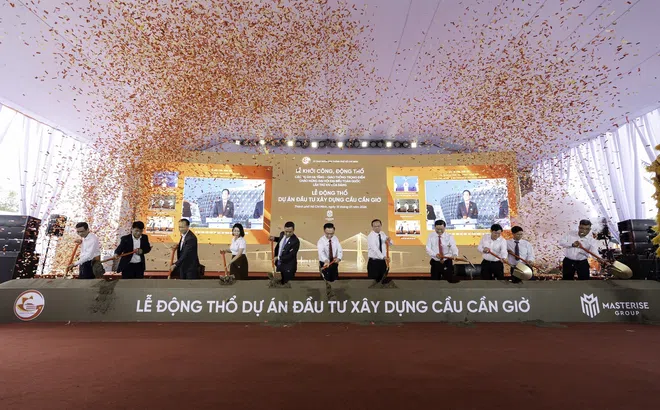 Chính thức động thổ 2 dự án hạ tầng giao thông trọng điểm: Cầu Phú Mỹ 2 và cầu Cần Giờ