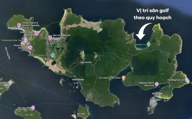 Vinpearl khởi công sân golf đẳng cấp 6 sao trên đảo Hòn Tre