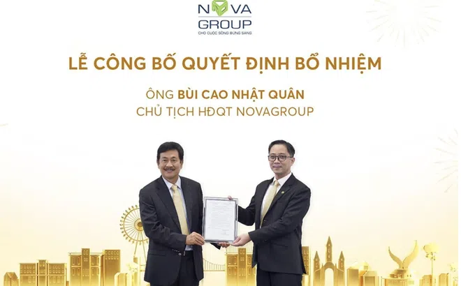 Chân dung ông Bùi Cao Nhật Quân - tân Chủ tịch NovaGroup