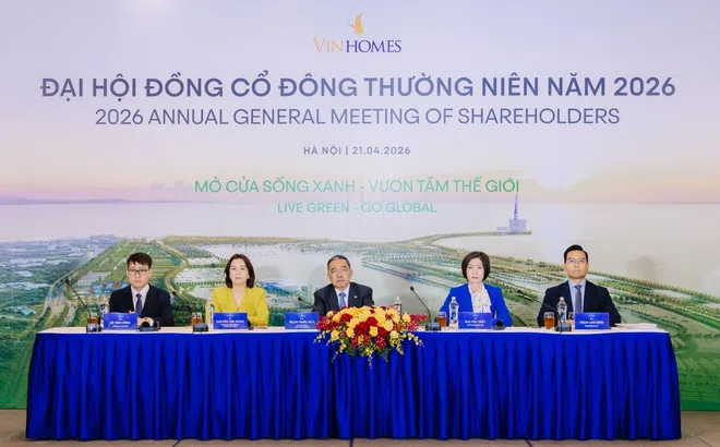 Vinhomes đặt mục tiêu lợi nhuận sau thuế 60.000 tỷ đồng năm 2026