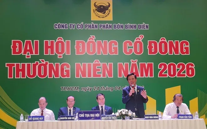 ĐHĐCĐ 2026: Phân bón Bình Điền hướng tới doanh thu gần 11.000 tỷ đồng, lợi nhuận trước thuế vượt 300 tỷ đồng