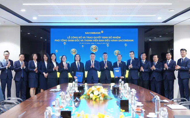 SACOMBANK kiện toàn đội ngũ lãnh đạo cấp cao